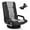 Gray, variant on Giantex Reclining Folding Gaming Chair, Video Gaming Rocker w/5-Position Adjustable Backrest & 360 Degree Swivel Round Base, Padded Lazy Sofa Chair