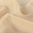 thumbnail image 4 of Elite Home Products 2 Piece Ombre Sheer Curtains Rod Pocket Voile, Sheer Curtain Window Treatment Set (Yellow, 54" X 84"), 4 of 5