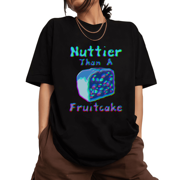UNISHE Womens Playful Glitch Baking Quote Graphic Short Sleeve T-Shirt S-5XL Black Tops