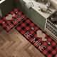 thumbnail image 5 of Juego de Dos Tapetes de Cocina para El Día de San Valentín. Alfombra para El Hogar, Dormitorio, Entrada, Baño., 5 of 6