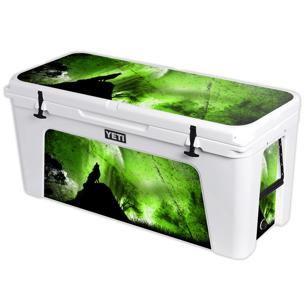 MightySkins Skin For YETI 110 qt Cooler Lid, 125 160 75 105