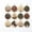 D, variant on 6 Pack DIY Christmas Pearl Painting Ornament Kit, Wooden Bead Art Craft Set, Hanging Decoration for Christmas Tree, Holiday Gift