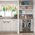 thumbnail image 5 of LALILO Kitchen Curtain Valance Dream Boho Tribal Tender Rod Pocket Window Curtain 52"x 18" Set of 2, 5 of 5