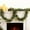 Gold, variant on Kumdkd 6.5ft Christmas Garland with Snowflake Confetti, Shimmering Green Red Gold Decorative Stripe for Tree Wrapping, Staircase, Mantel, Party Backdrop, Festive DIY Holiday Decorations