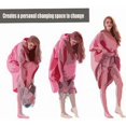 thumbnail image 5 of Toalla Poncho de Surf, Tejido de Microfibra de Secado Rápido, Bata Cambiante con Capucha, Bata de Baño Cambiante de Playa para Nadar para Adultos, Tortuga Grande, 75 x 110 cm, 5 of 5