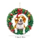 thumbnail image 3 of Adornos navideños, adornos navideños, regalos navideños, adornos navideños de patas de beagle, adornos navideños planos de acrílico para árbol de Navidad, adornos colgantes para el hogar, 3 of 6