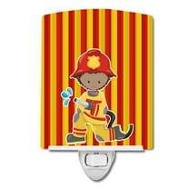 Fireman Boy Ceramic Night Light