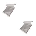 thumbnail image 4 of Injueey 100 Uds. Papel de hoja de papel de aluminio para manualidades, papeles dorados brillantes, decoración ligera para pasteles y comida, Plata 2piezas Injueey CBP584277, 4 of 6