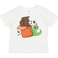 thumbnail image 3 of Inktastic Dino with Chocolate Bar Boys or Girls Toddler T-Shirt, 3 of 5