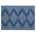 thumbnail image 2 of Addison Rugs Chantille Indoor/Outdoor Transitional Geometric Navy Washable Rectangle Rug, 1'8" x 2'6", 2 of 6