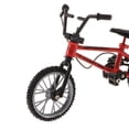 thumbnail image 4 of TISHITA 2x 1 : 24 Scale Mini Finger Board Toy Alloy Racing Bike Mountain, 4 of 8