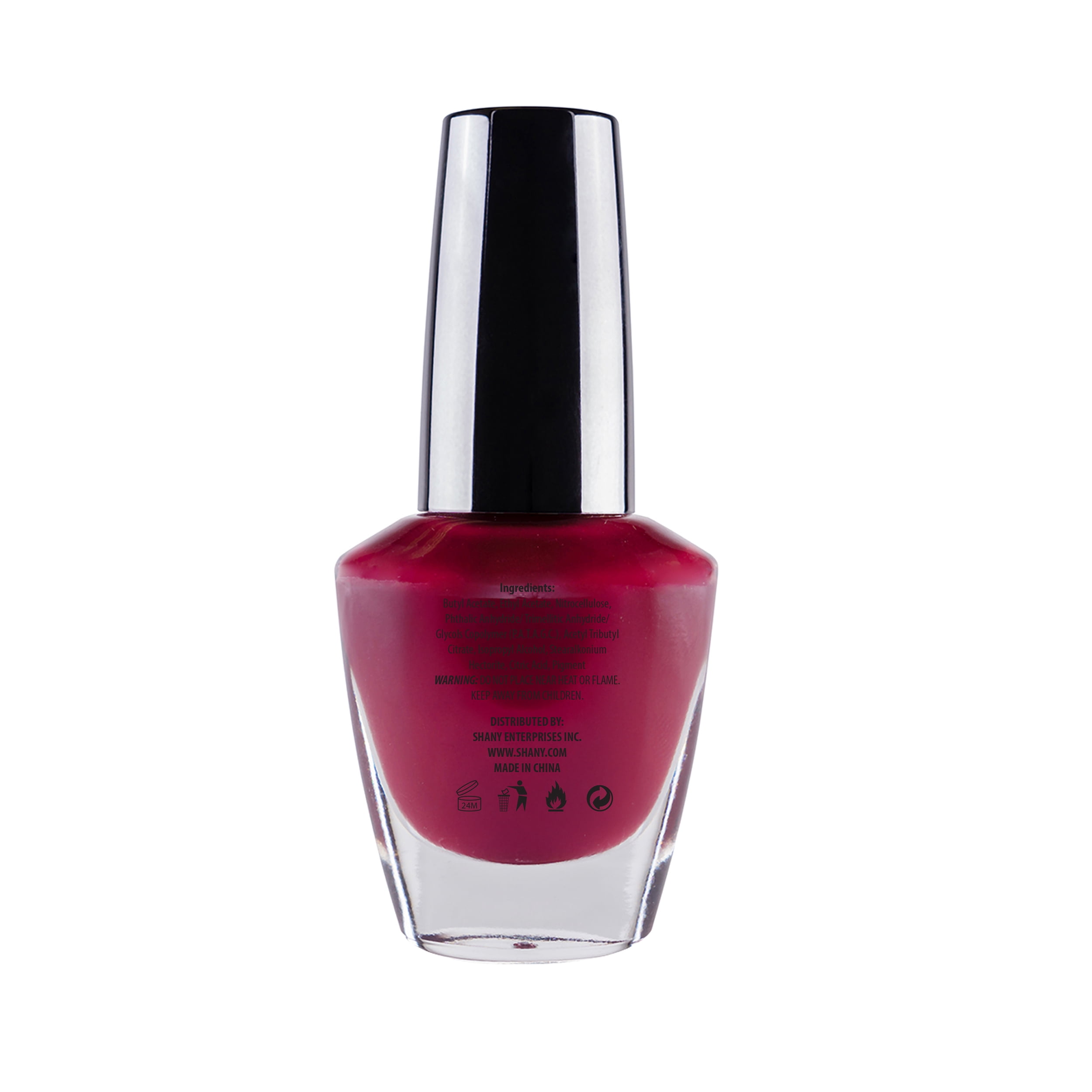 SHANY Shimmer And Matte Nail Polish Quick Dry Smudge Proof Nail Lacquer Varnish - Chip Resistant - SWEET PEA