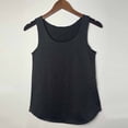 thumbnail image 5 of Sexlip Womens Side Color Block Sleeveless Athletic Sleeveless Top Supportive Stretchable Gym Workout Outfit Black S, 5 of 6