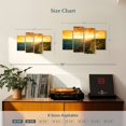 thumbnail image 3 of Elephant Stock Arizona Wall Art - Horizontal Multi Panel Canvas - Living Room Wall Decor - Places Multi Panel - Orange And Brown Decor - 30" x 18", 3 of 4