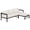 Beige, variant on Outdoor L-Shaped Sectional Sofa with Iron Frame, Weather-Resistant Patio Set with 5.9 Inch Thick Cushions, Comfortable Seating for 3, Beige