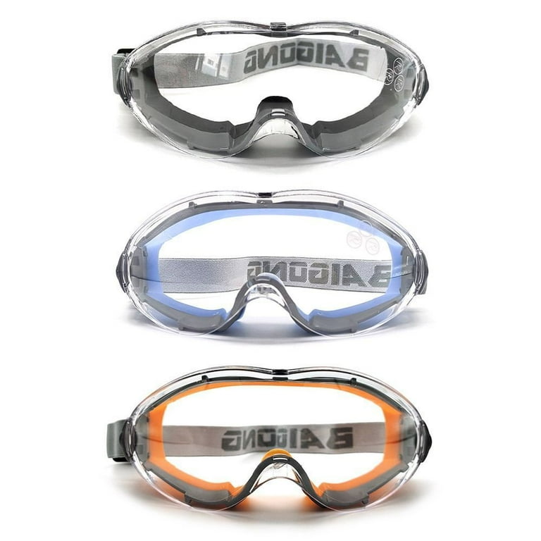 LILIANG Industrial Grade Safety Goggles Anti Fog Clear Lens Lab Goggles Fit Over Glasses Walmart