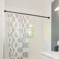 thumbnail image 4 of Design House Classic Steel Adjustable 42-72" Tension Shower Rod, Oil Rubbed Bronze, 4 of 14