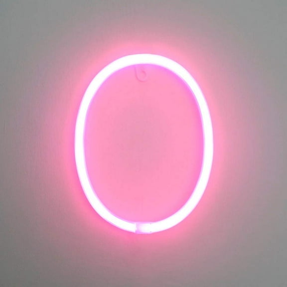 LINLIN Neon Sign, Letter Neon Signs Neon Alphabet Light Light Up LED Letters Lights Light Up Marquee Letters Lights Battery USB Pink