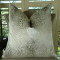 thumbnail image 2 of Plutus Hidden World Silver Handmade Throw Pillow, 2 of 4
