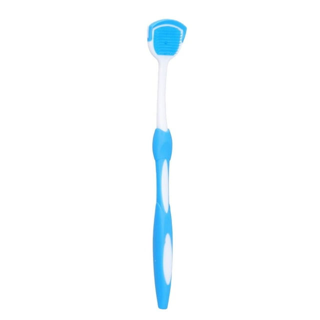Cepillo y raspador de lengua. Limpiador de lengua nano contra la halitosis. Eliminador de placa lingual. Raspador de lengua de silicona portátil