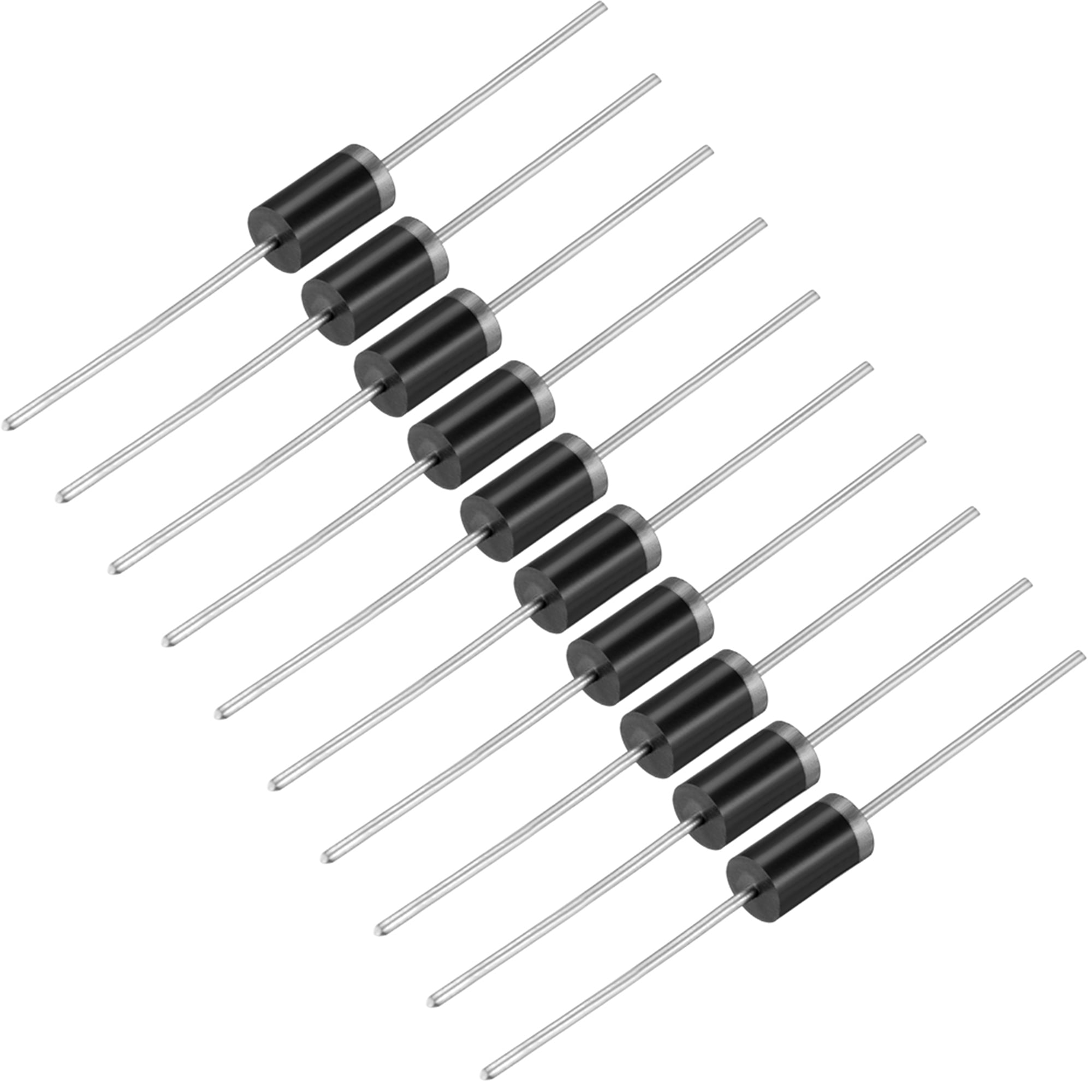 uxcell 1N4007 Rectifier Diode 1A 1kV Axial Electronic Silicon Diodes 50pcs 