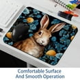 thumbnail image 6 of Rabbit 8.3x9.8 Inch Square Desk Mat with Non-Slip Rubber Bottom for Office and Gaming – Printed Mouse Mat, Desk Mat, Gaming Mouse Pad, 6 of 6