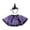 Purple Skirt + Headband, variant on GYRATEDREAM Kids Halloween Party Performance Costume - 2-Piece Tutu Skirt Set with Hairband for 3-12 Years