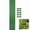 10set, variant on 15-Inch Bendable Plant Support Stakes with Clips, Rust-Resistant Green Metal Garden Stakes for Indoor Outdoor Potted Plants, Orchid Tomato Flower Support