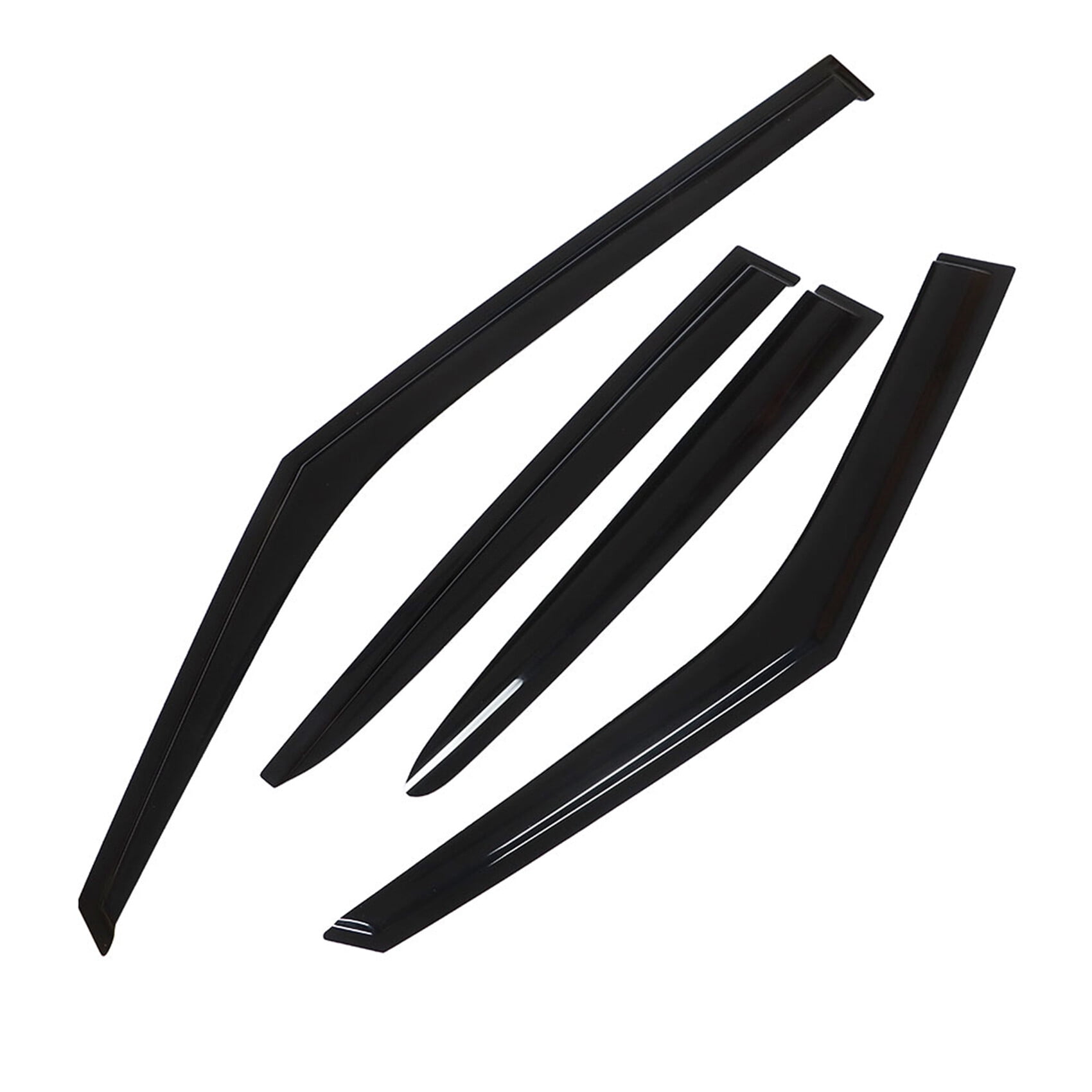 Genrics 4 PCS Side Window Vent Visors Rain Guards Deflectors Smoke Replacement for 2011-2017 Veloster