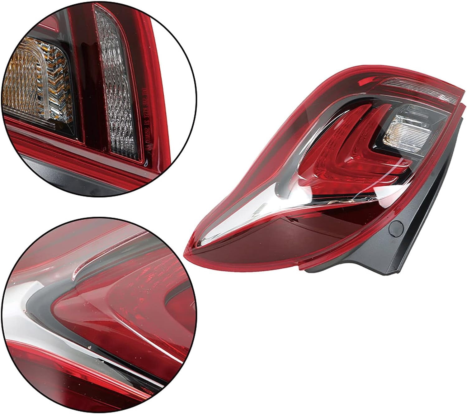 LABLT Outer Rear Brake LED Tail Light Assembly Replacement for 2017-2021 Buick Encore Passenger Side Tail Lamp GM2801296 42698966