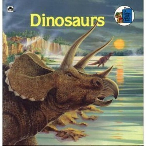 Pre-Owned Dinosaurs (A Golden Look-Look Book) Paperback