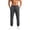 30# Dark Gray, variant on Elastic Cuffed for Men Sweatpants Ice Silk Quick Dry Jogger Hiking Pants with Secure Zipper Pockets Athletic Pants 30# Khaki XL