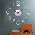 thumbnail image 1 of CNKOO DIY 3D Frameless Wall Clock Self- Adhesive Decal Digits Suitable for Home Dining Room, 1 of 2