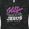 thumbnail image 4 of Inktastic Glitter Jesus Women's T-Shirt, 4 of 5