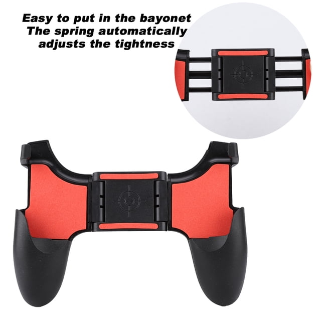 De Agarre De Joystick Plegable C2, Sistemas De Controladores De Juegos De Diseño Ergonómico ABS Para Motores De Doble Rumble