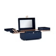 thumbnail image 2 of Caboodles Lifestyle Large Train Case, Navy, 2 of 2