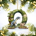 thumbnail image 2 of Riforla Dinosaur 26 Letters Acrylic Pendant Home Decoration Car Pendant Backpack Pendant Hangs O, 2 of 4