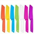thumbnail image 3 of 7pcs  Kid Plastic Kitchen Knife Set - Safe Cooking Chef Nylon Knives For Toddlers Fruit, Bread,Cake,Salad,Lettuce Cutting!, 3 of 23