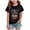 Black, variant on Toddler Girl Clothes Girls Daily Wear Top Girls Short Sleeve T-Shirts Kids Summer Crewneck Curve Hem Tunic Tops Soft Tees Pink,3-4 Years