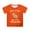 1-Orange287, variant on Girls Casual Crewneck Tee Cute Cartoon Groundhog Print Short Sleeve T Shirt, Sizes 3-13