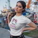 thumbnail image 4 of Playera de Mujer 1 Pza con Estampado "Van a Volverme Loca" | 10 de Mayo Día de las Madres | Prenda entallada y Tela Delgada fabricada con 100% Algodón, 4 of 5