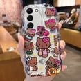 thumbnail image 3 of Funda de Hello Kitty para Samsung Galaxy, A33, A32, A31, A30, A20, A24, A23, A22, A21S, A20S, A14, A13, A12, 5G, A10S, A04E, A04, 4G, A03 Core Cover, 3 of 5