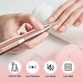 thumbnail image 3 of MelodySusie Electric Nail Drill Machine 11 in 1 Kit, Portable Electric Nail File Efile Set for Acrylic Gel Nails, Manicure Pedicure Tool with Nail Drill Bits Sanding Bands Dust Brush, Gold, 3 of 3