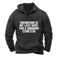 thumbnail image 3 of Xihbxyly Sudadera con Capucha para Hombre, Elegante Jersey de Manga Larga, Sudadera con Estampado Único, Cómodo Diseño de Bolsillo, Ropa Informal para Fiestas y Uso Diario, Atuendo Moderno para Exter, 3 of 4
