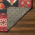 thumbnail image 3 of My Magic Carpet 5'x7' Machine Washable Non-Slip Dining Living Room Area Rug - Ramage Indigo, 3 of 5