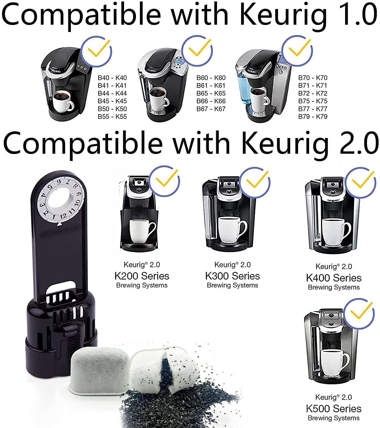 con cafeteras Keurig 2.0 