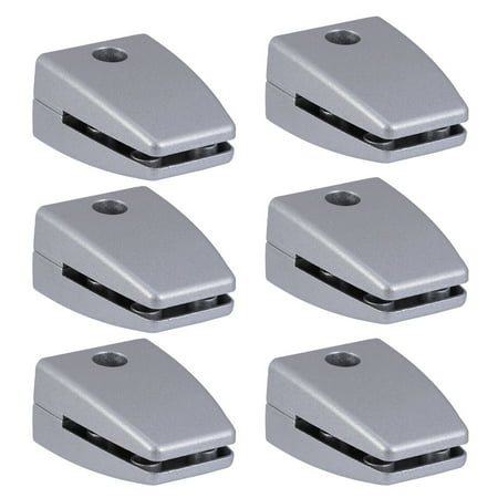 

6pcs Aluminum Alloy Vertical Screen Clip Glass Clamps Bracket Baffle Clip Folder