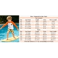 thumbnail image 6 of Aideaone 2 Piece Boys Swimsuit Set Kids Zipper Long Sleeve Rash Guard with Swim Trunks Bathing Suit Swimwear for Boys 7-12T, 6 of 6