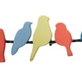 thumbnail image 4 of DecMode Multi Colored Metal Indoor Outdoor Bird Wall Decor, 4 of 9