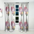 thumbnail image 2 of Designart 'Blossom Pink VII' Floral Curtain Panel, 2 of 5